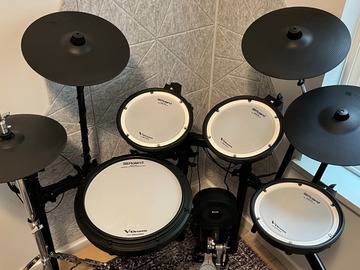 Selling with online payment: Roland TD07KVX with extra cymbal