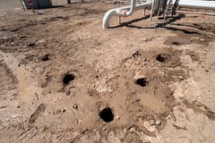 Project: 70 x 24” deep holes complete in less than 6 hours!! 
