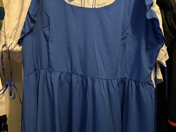 Selling with online payment: Maid Dress-Blue
