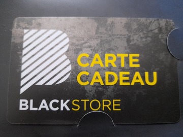 Vente: Carte cadeau Black Store (120€)