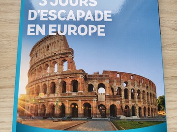 Vente: Coffret Wonderbox "3 jours d'escapade en Europe" (99,90€)