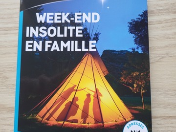 Vente: Coffret Wonderbox "Week-end insolite en famille" (99,90€)