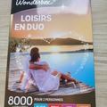 Vente: Coffret Wonderbox "Loisirs en duo" (49,90€)