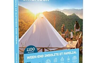 Vente: Coffret Smartbox "Week-end insolite et familial" (129,90€)