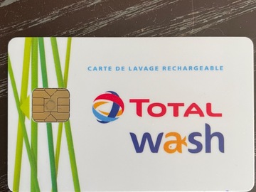 Vente: Carte Total Wash (168€)