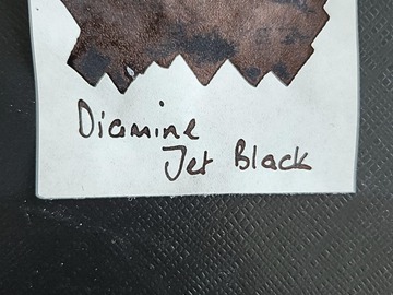 Selling: Diamine Jet Black 5ml Sample