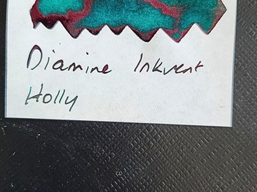 Selling: Diamine Inkvent Holly 5ml Sample
