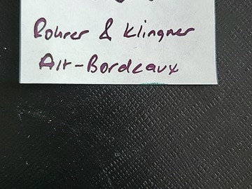 Selling: Rohrer & Klingner Alt-Bordeaux 5ml Sample