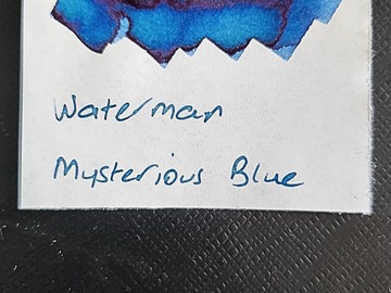 Selling: Waterman Mysterious Blue 5ml Sample