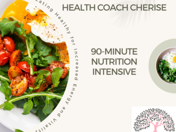 Wellness Session Single: 90 Minute Nutrition Intensive with Cherise
