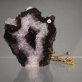 Verkaufen mit Online-Zahlungen: Achat Geode mit Amethyst