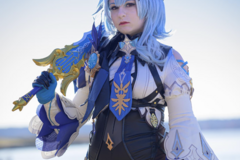 Selling with online payment: Uwowo Genshin Impact Eula Lawrence Cosplay