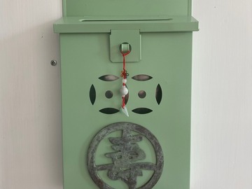  : HK Letter Box in green lacquer