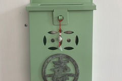  : HK Letter Box in green lacquer