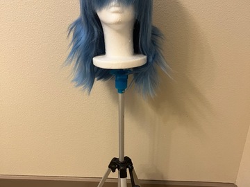 Selling with online payment: Dusty Blue Medium Arda Wig