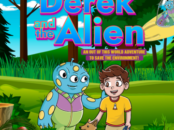 Selling with online payment: Derek and the Alien: An Out of This World Adventure 
