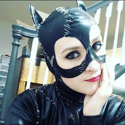 Catwoman Pleather Suit Costume