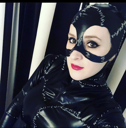 Catwoman Pleather Suit Costume