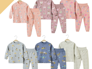 Buy Now: 100 SETS - CHILDREN'S CLOTHES 2-PC SET 1-6 YEARS