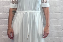 Selling: White Dress With lace top and pockets 