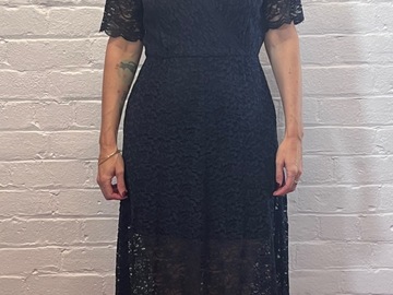 Selling: Navy lace Dress. 