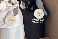 Buy Now: 4 Cases of Pickleball Visor Hats & Matching Belt bags 15 per case