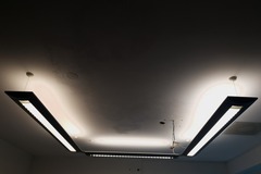 Gebruikte apparatuur: Plafond verlichting praktijkkamer