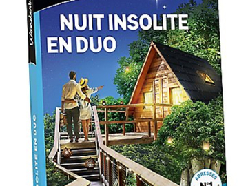 Vente: Coffret Wonderbox "Nuit insolite en duo" (69,90€)