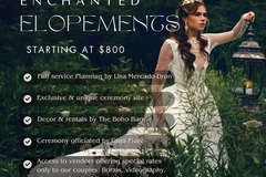 Offering without online payment (No Fees): Elopements by The Boho Barn in New York