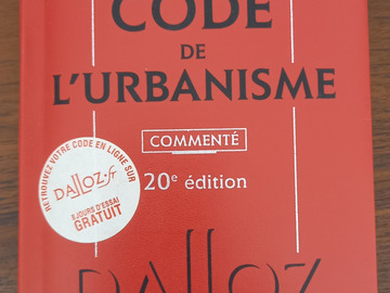 Vente: CODE DE L'URBANISME