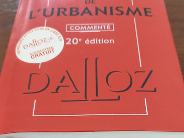 Vente: CODE DE L'URBANISME
