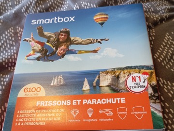 Vente: Coffret Smartbox "Frissons et parachute" (279,90€)
