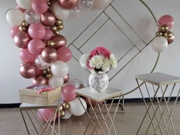 Productos: Alquiler de mobiliarios y decoraciones para fiestas y eventos 