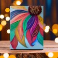 Productos: Obra de Arte - Plumas de colores