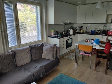 Annetaan vuokralle: 59m2 Furnished Shared apartment near Aalto University