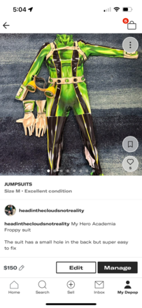 Froppy suit and swimsuit