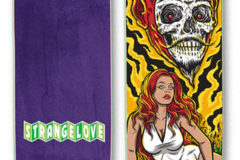 Selling with online payment: StrangeLove Skateboards 420 Sativa Princess / 8.25 Deck