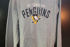 Verkaufen mit Online-Zahlungen: 47 Brand Pittsburg Penguins Outrush Headline NHL Sweatshirt grau 