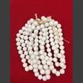 Buy Now: 25 lbs--Vintage Japanese Glass Chalkwhite Beads--12mm $4.00 lb