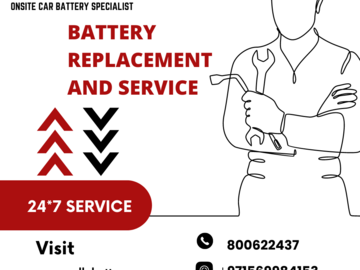 Make An Offer: Call a Battery UAE.NO.1 Car Battery Replacement