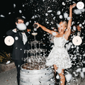 Selling: White Confetti Canons