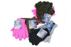Buy Now: 96x NEW/TAGS WHOLESALE GLOVES ASSORTED MAGIC TOUCH GLOVES MIXED C