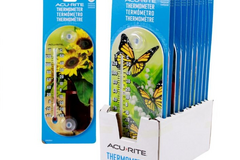 Buy Now: 48x NEW/TAGS THERMOMETERS - ACURITE 8" ASSORTED 