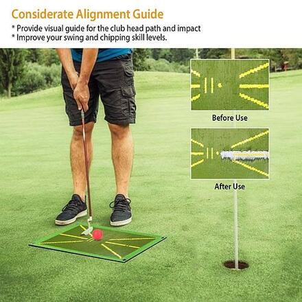 Golf Swing Indoor Outdoor Training Mat