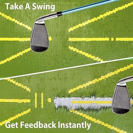 Golf Swing Indoor Outdoor Training Mat