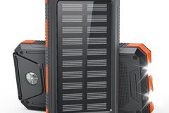 Buy Now: Solar Power Bank With Dual Flashlights
