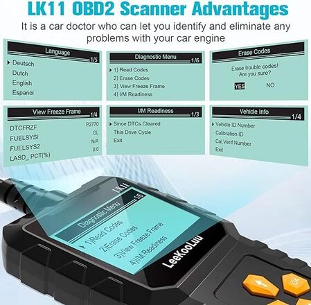 OBD 11 Car Diagnostic Instrument