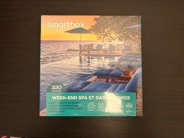 Vente: Coffret Smartbox "Week-end SPA et Gastronomie" (279,90€) 