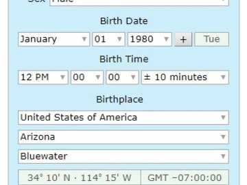 Selling: True Birth Time Rectification