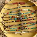 Comprar ahora: 30pcs - Hand-woven vintage bracelet with bells ropes